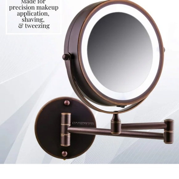 Round magnifying wall mirror - Picture 8 of 12